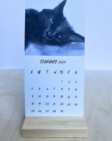 2024 Desktop Animal Art Calendar