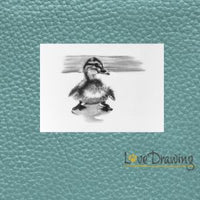 6 Duckling Note Cards