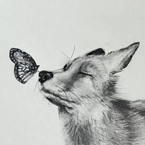 Butterfly Kiss Giclee Print